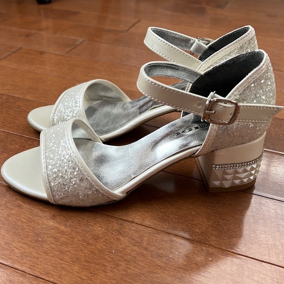 ☀️ Girls white sparkling shoes - Picture 5 of 15